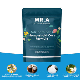 MR.A inner foil pouch opened to preserve essential oil scent and freshness