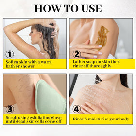 MR.A product label listing natural ingredients and usage tips