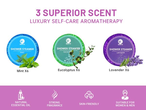 MR MIRYE eucalyptus tablet close-up showing texture and natural oil benefits