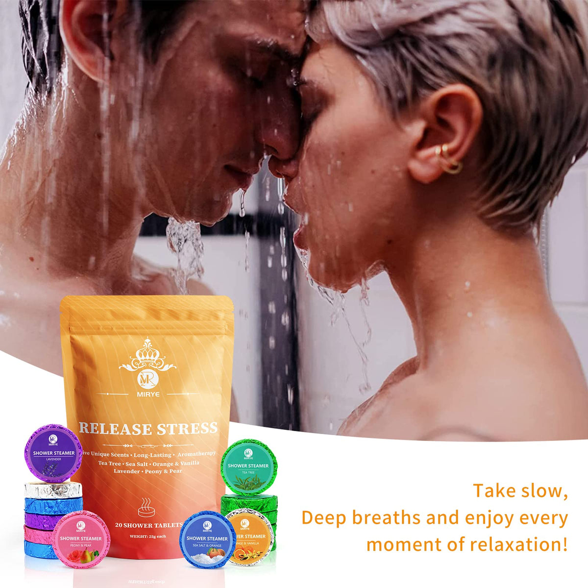 MR MIRYE individually wrapped tablet detail preserving scent and ensuring travel-ready freshness
