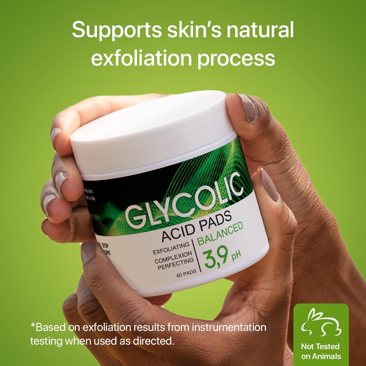 M-REDI close-up of pre-soaked pad texture highlighting even solution delivery and efficacy