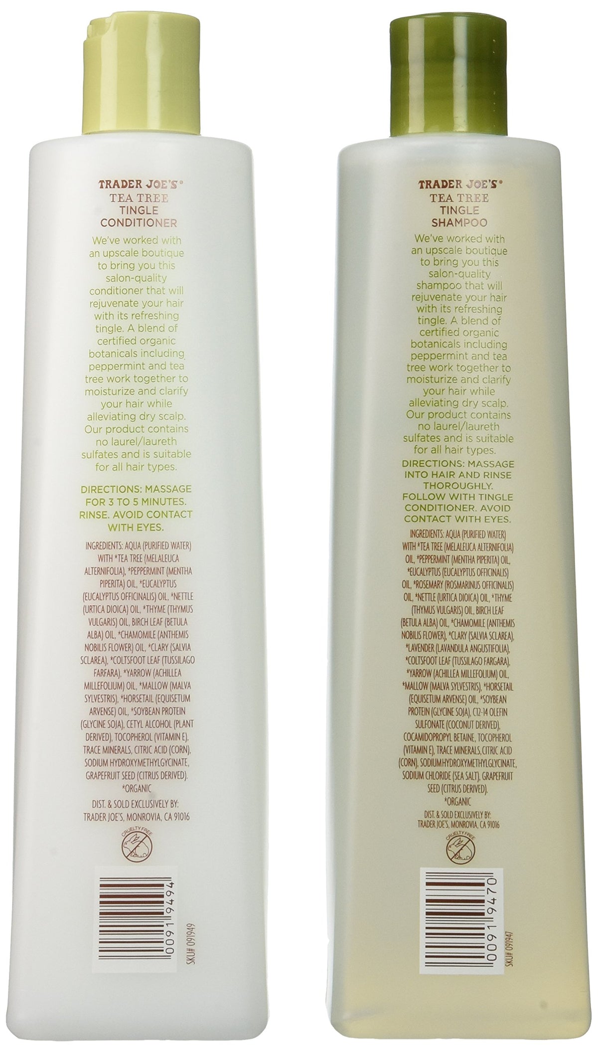Mroobest Trader Joe's conditioner close-up texture highlighting hydration and smoothness