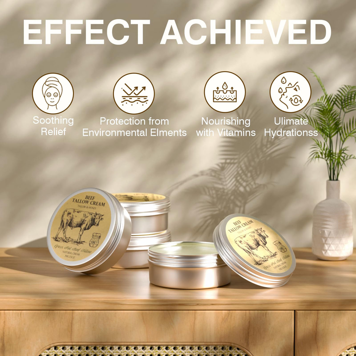MROUVIK jar beside coin for size comparison and convenient travel benefit