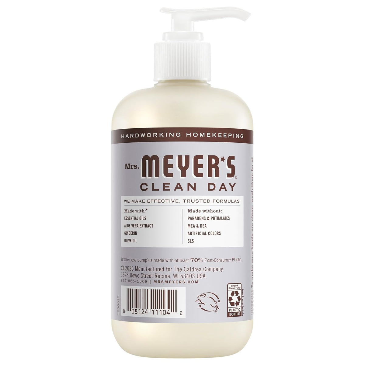 Mrs. MEYER'S Clementine label close-up emphasizing bright citrus scent