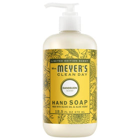 Mrs. MEYER'S Honeycomb bottle near honey visuals, warm scent comforts and soothes