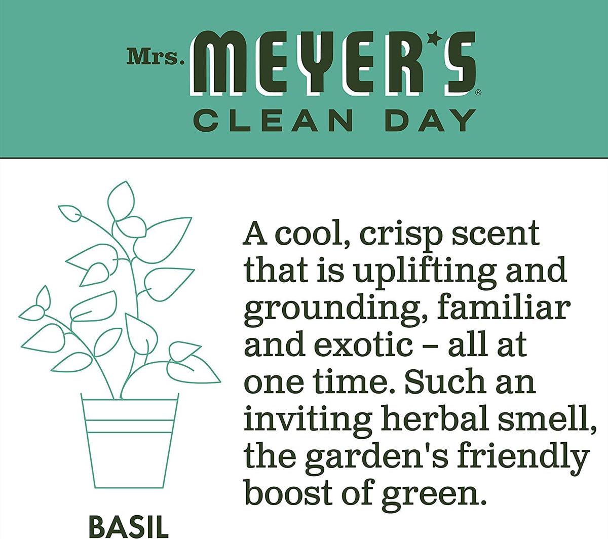 Mrs. MEYER'S label ingredient list close-up featuring plant-derived ingredients and transparency