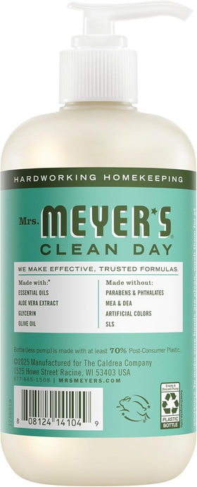 Mrs. MEYER'S Lavender bottle beside towel suggesting calming fragrance benefit