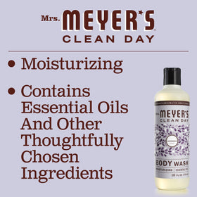 Mrs. MEYER'S creamy foam closeup showing rich lather for gentle cleansing