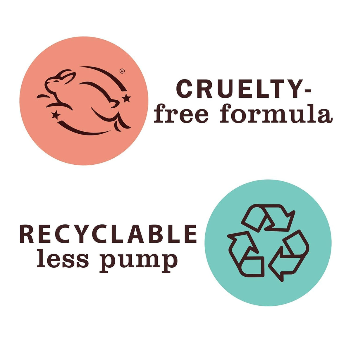 mrs. meyer's refill pouring into pump bottle showing waste-reduction benefit