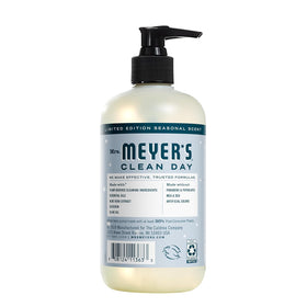 Mrs. MEYER'S foam lather closeup illustrating gentle cleansing and moisturizing effect