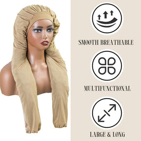MsFan elastic band detail showing soft wide band that prevents pressure marks
