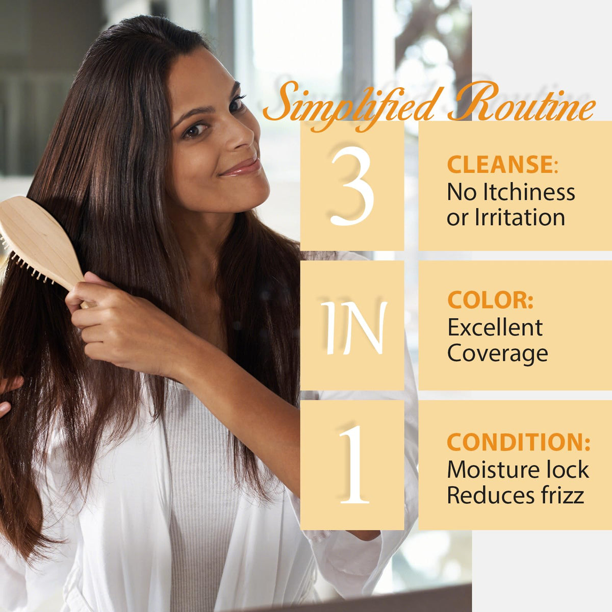 Msktasy lather in hand demonstrating easy application and even pigment distribution
