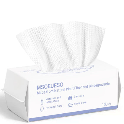 MSOEUESO front packaging showing 100-count pop-up pack for travel convenience