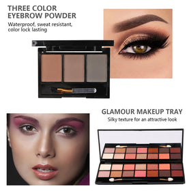 MTDXILTAI assorted makeup brushes laid out to show tool types and precision