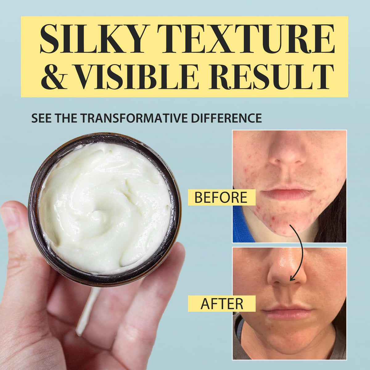MTGBO with Manuka honey drips highlighting natural humectant benefits