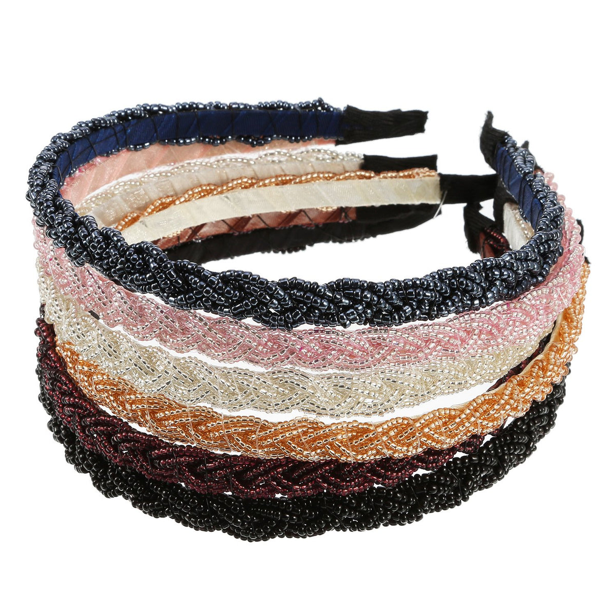 MTLEE headband next to ruler showing approximate 12x14 cm size