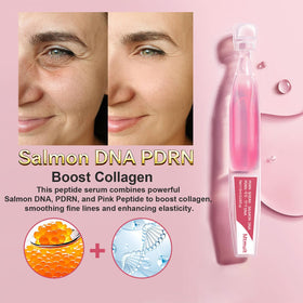 Mtmult applying ampoule serum to face for precise targeted hydration