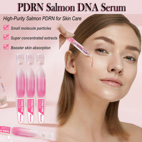 Mtmult serum texture drop on fingertip illustrating lightweight absorption