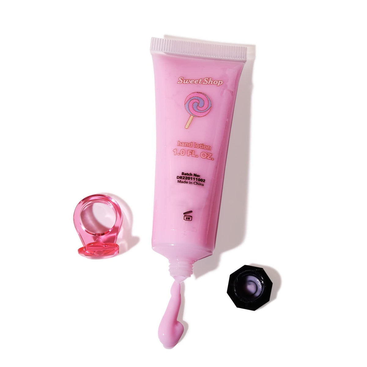 M&U MAKE YOU UP child applying lip gloss demonstrating easy, supervised use