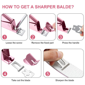 Mudder cuticle pusher and dead skin remover displayed for thorough nail prep