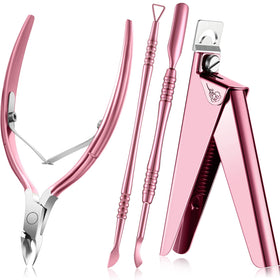 Mudder kit front view showing pink rose tools and organized layout for easy use