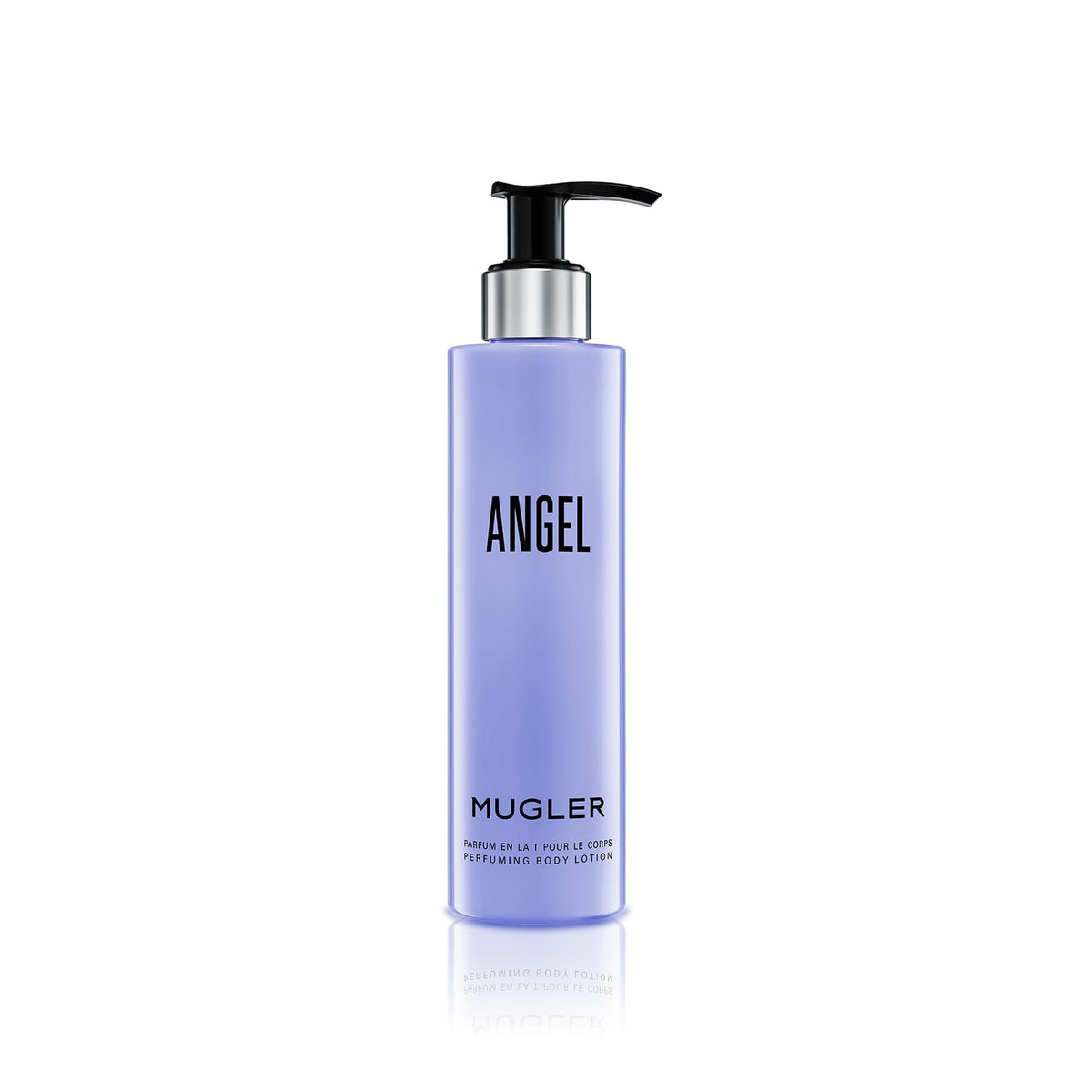 Mugler Angel front packaging bottle showing brand and scent for gifting benefit