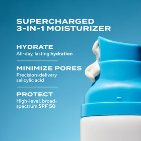 Murad 1.7 fl oz tube with cap open displaying lightweight lotion texture for quick absorption
