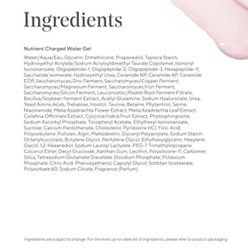 Back label of Murad listing clean, cruelty-free claims and ingredients benefit