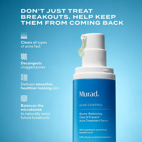 Close-up of Murad serum texture illustrating lightweight, non-greasy consistency