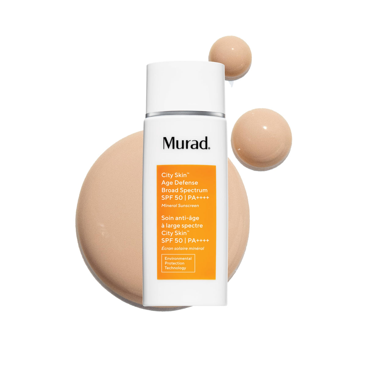 Murad City Skin Age Defense front packaging showing bottle and label benefits
