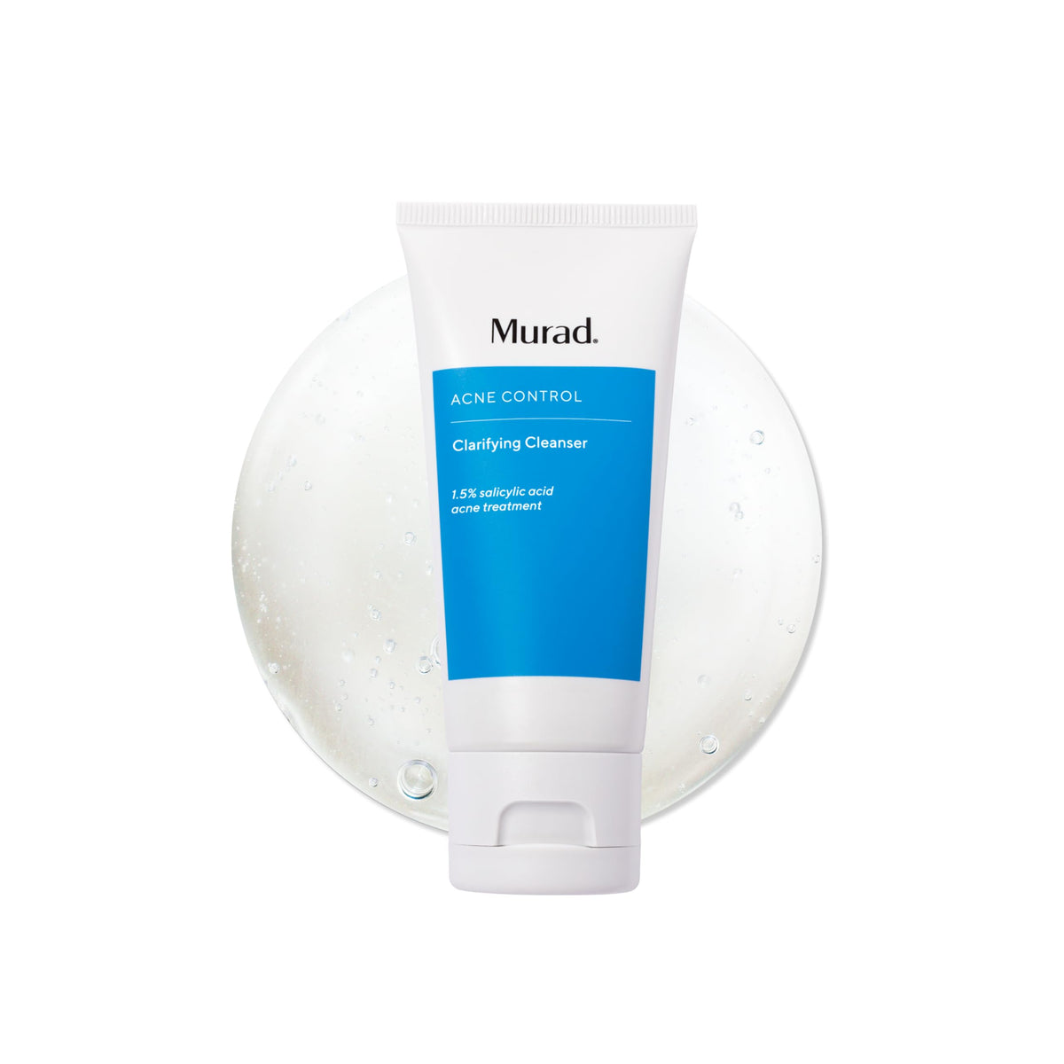 Murad clarifying cleanser front packaging showing 2 fl oz bottle and branding