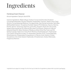 Murad product label showing active ingredients and usage benefits