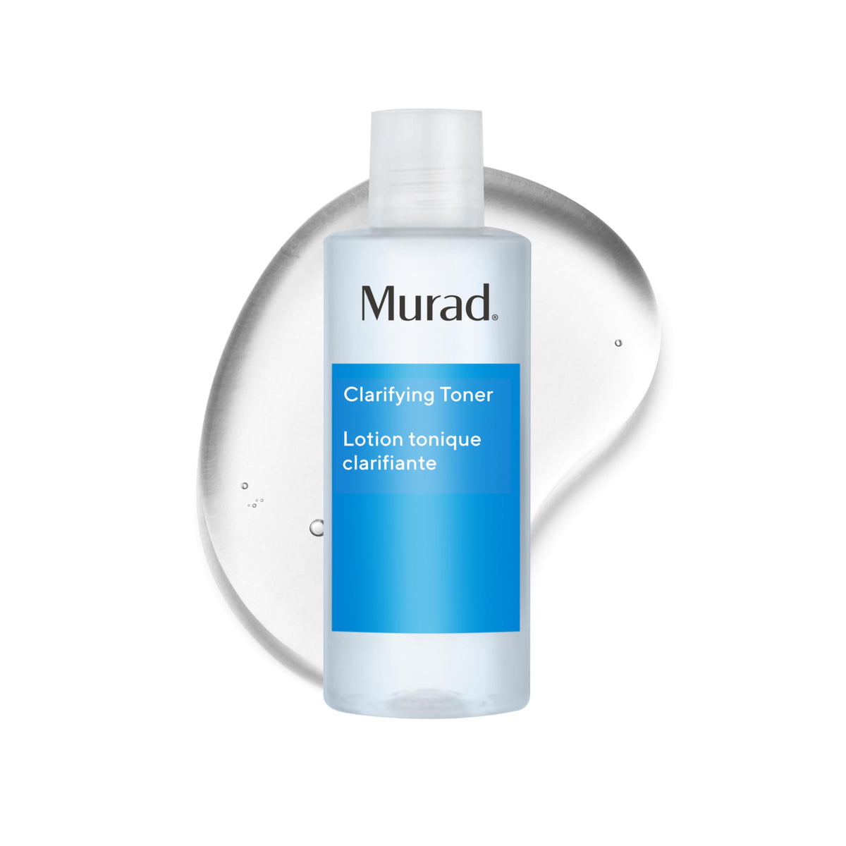 Murad clarifying toner front packaging showing bottle and label for easy identification