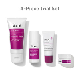 Murad AHA/BHA cleanser texture closeup demonstrating gentle exfoliation benefits