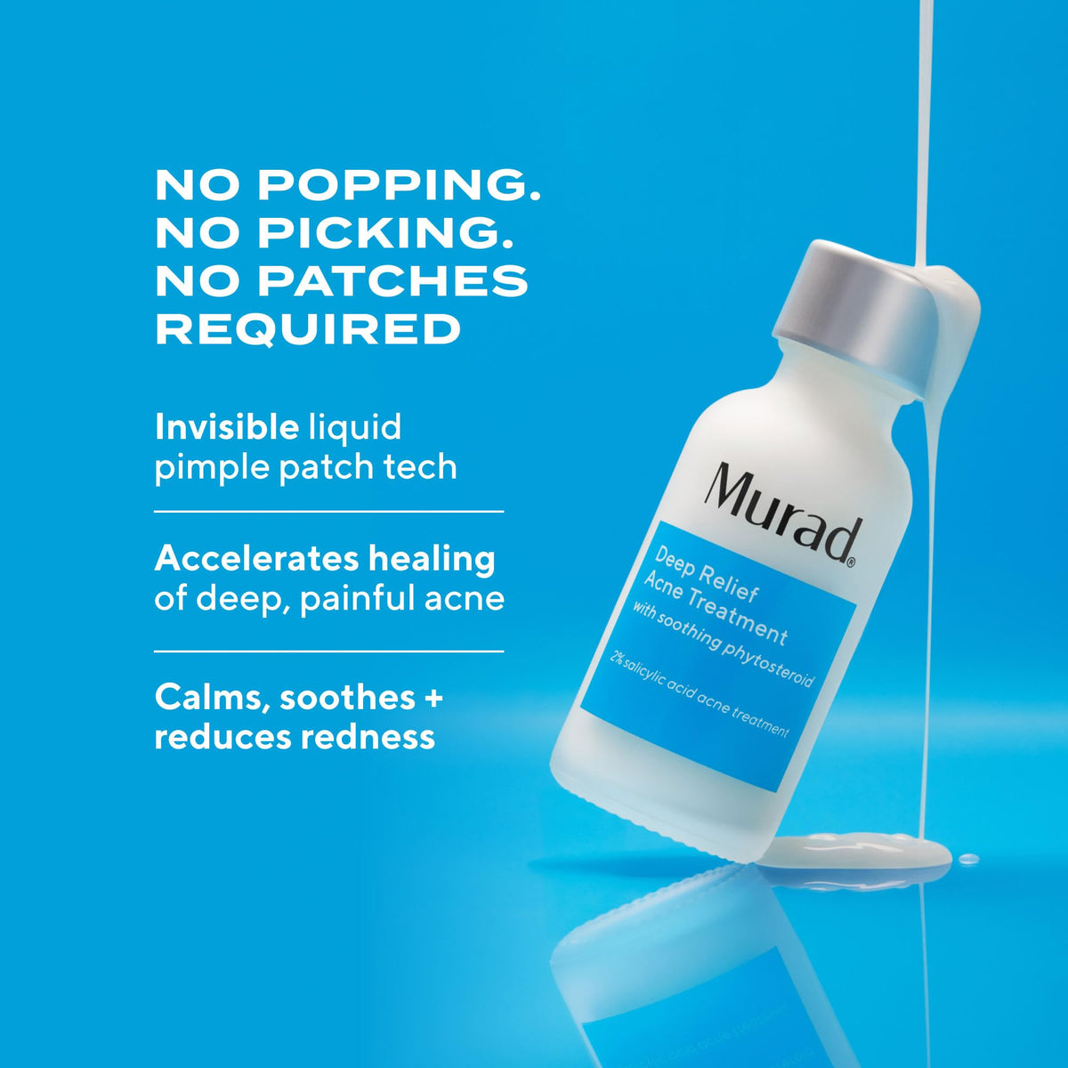 Murad label closeup listing key ingredients and usage directions