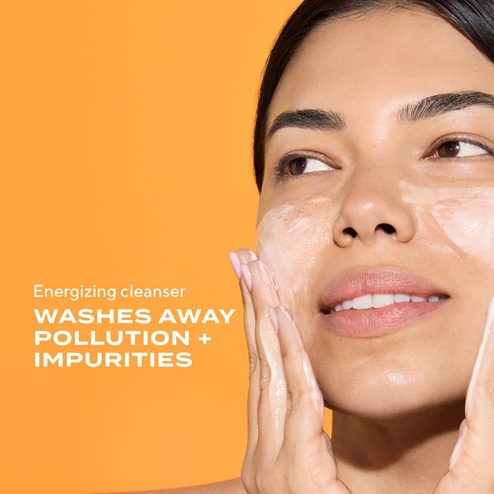 Murad gel-to-foam texture close-up demonstrating lightweight lather