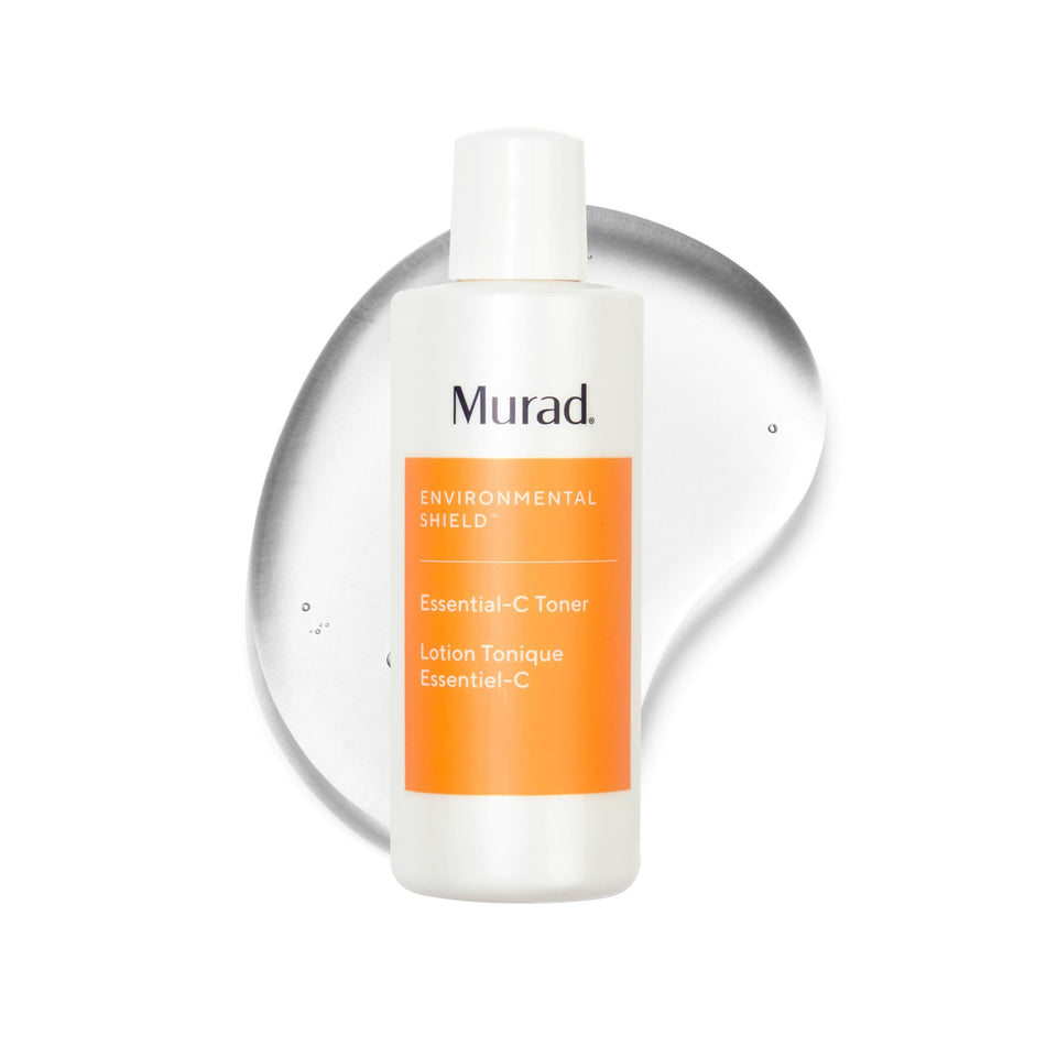 Murad Essential-C toner front packaging showing clean design and benefits