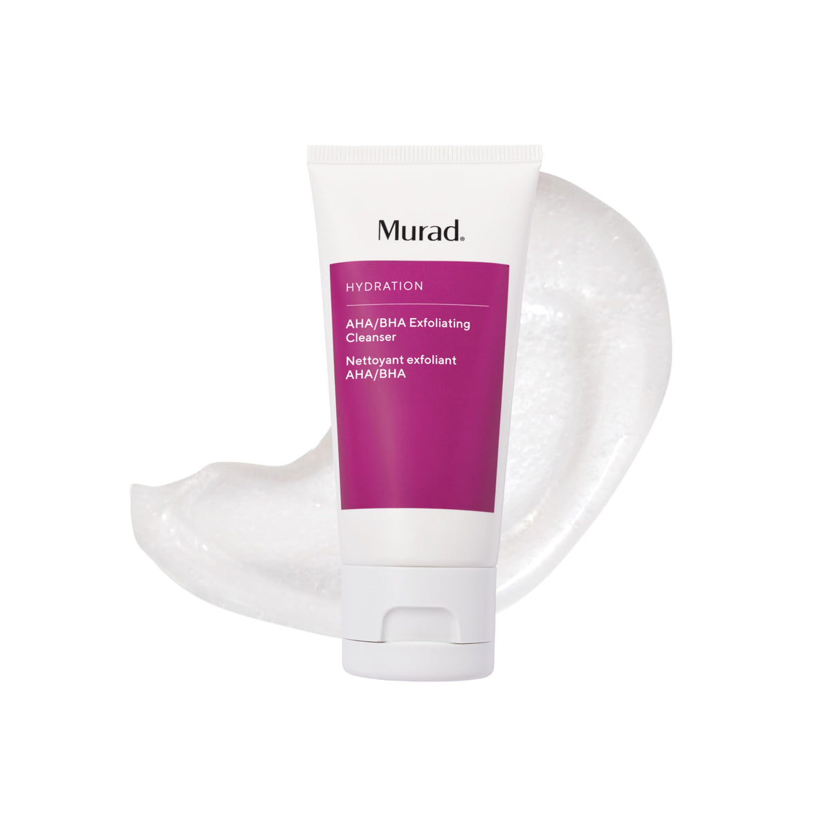 Murad cleanser front packaging showing product name and benefits