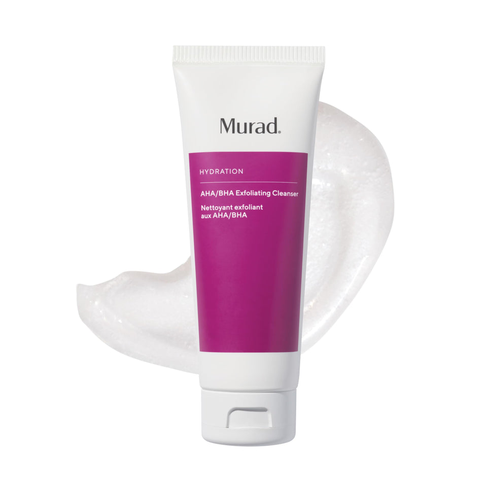 Murad front packaging showing cleanser and clear benefits