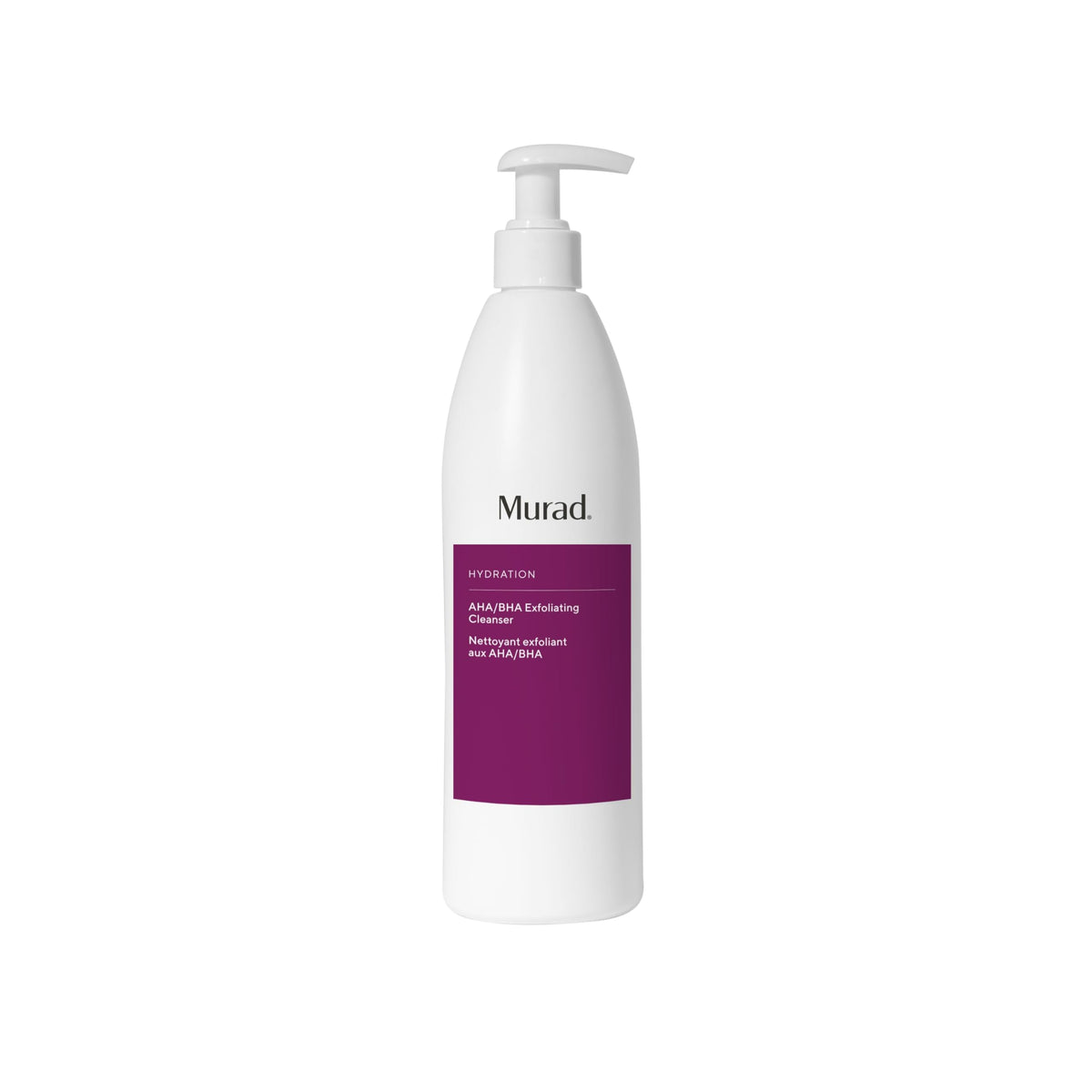 Murad cleanser front packaging showing product clarity and benefits