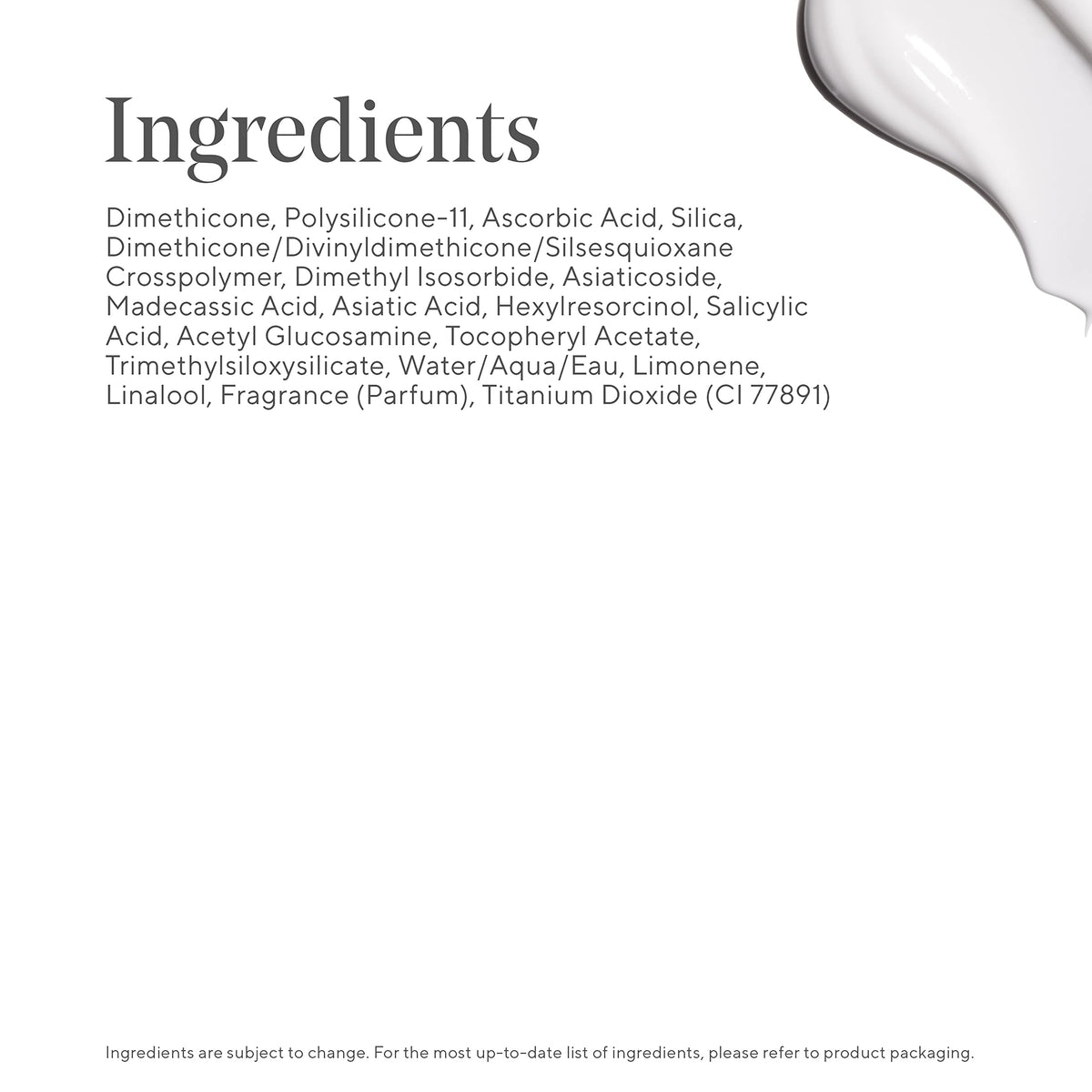 Murad InvisiScar size comparison next to common items illustrating the 0.5 fl oz travel-friendly size