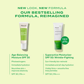 Murad moisturizer under foundation showing makeup-friendly finish