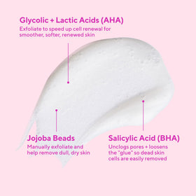 Murad pump dispensing creamy foam for easy application