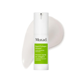 Murad front packaging showing product and brand, immediate plumping benefit