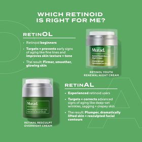 Murad jar on nightstand lifestyle photo, supports nightly rejuvenation routine