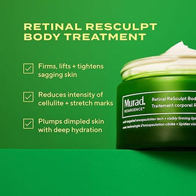 Murad cream close-up texture highlighting silky, non-sticky finish benefit