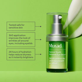 Murad pump detail demonstrating controlled dispensing for precise nightly application
