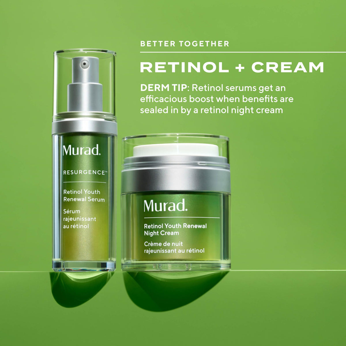 Murad label and ingredients close-up emphasizing formulation transparency