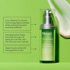 Murad pump close-up highlighting precise dispensing and controlled use