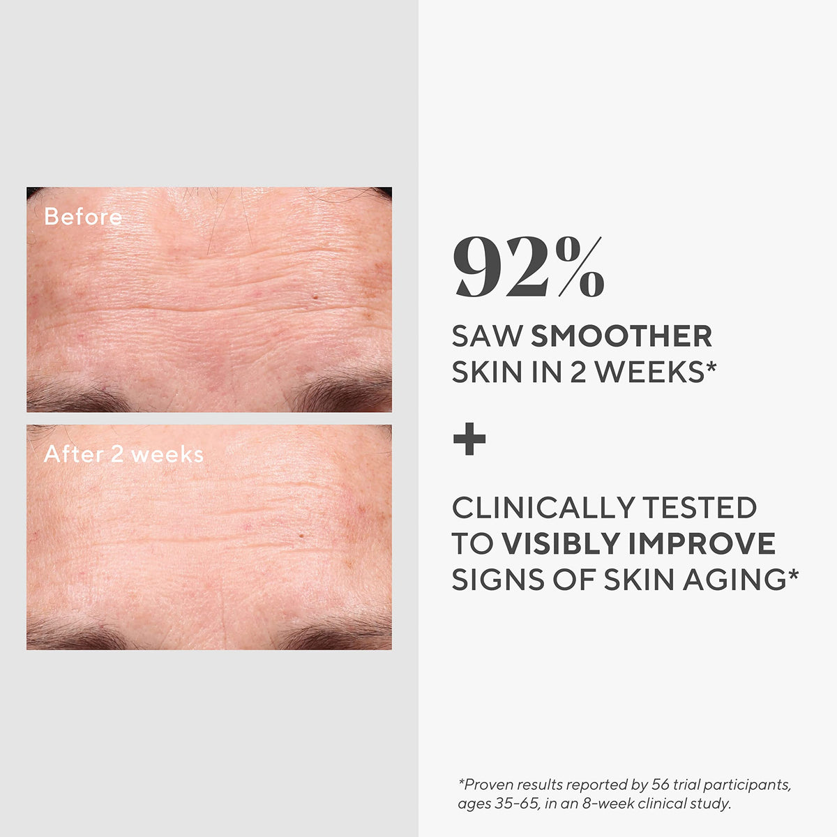 Murad serum texture drop on fingertip demonstrating lightweight hydration